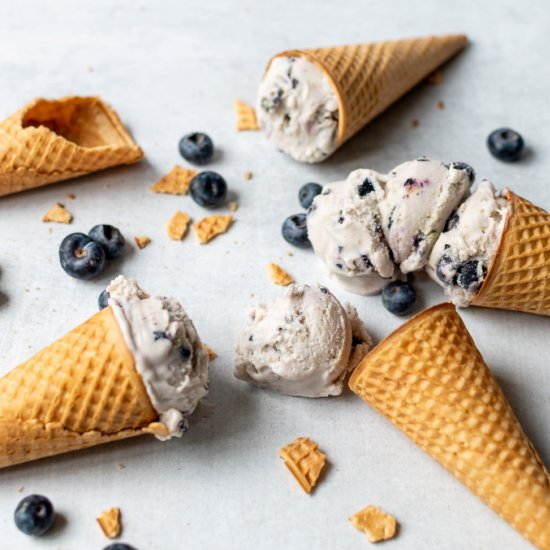 Blueberry Ice Cream