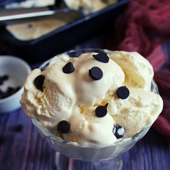 ice cream with condensed milk