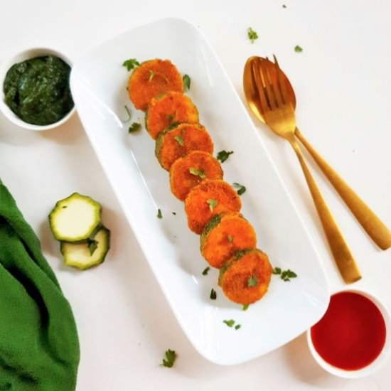 Easy Indian Zucchini Fry Snack