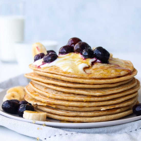 Gluten-Free Oatmeal Pancakes