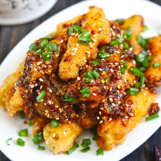 Crispy Chili Baby Corn