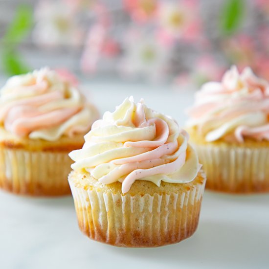 Gluten-Free Vanilla Cupcakes