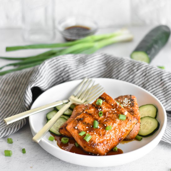 Paleo Teriyaki Salmon