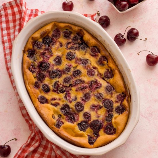 French Cherry Dessert Clafoutis