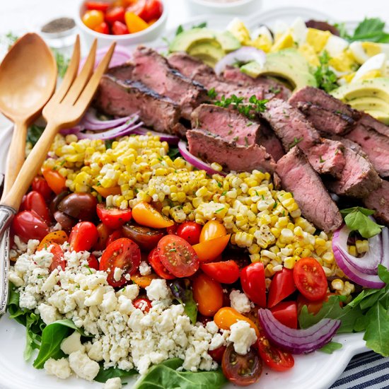 Grilled Steak Cobb Salad