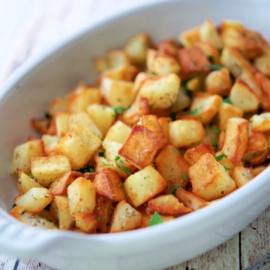 Oregano Fried Potatoes