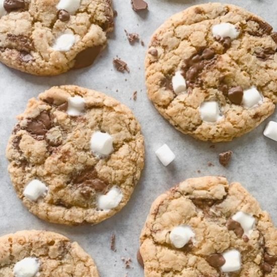 Gluten Free S’mores cookies