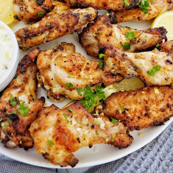 Air Fryer Lemon Pepper Wings