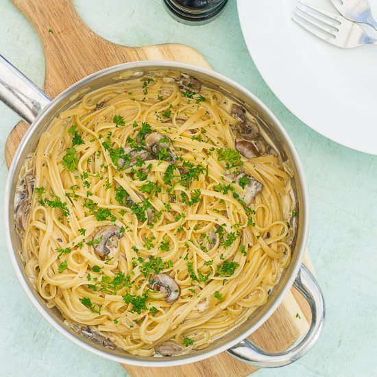 Creamy Mushroom Pasta