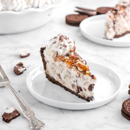 Turtle Ice Cream Pie