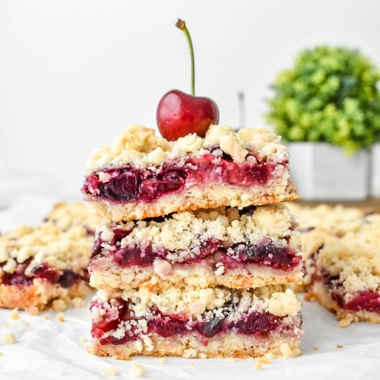 Cherry Crumb Bars