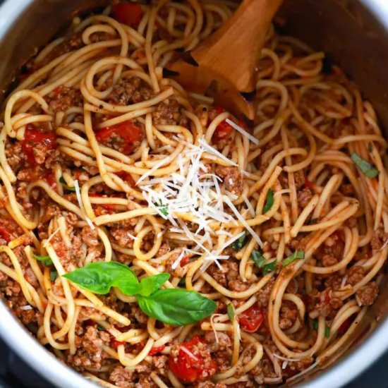 Instant Pot Spaghetti