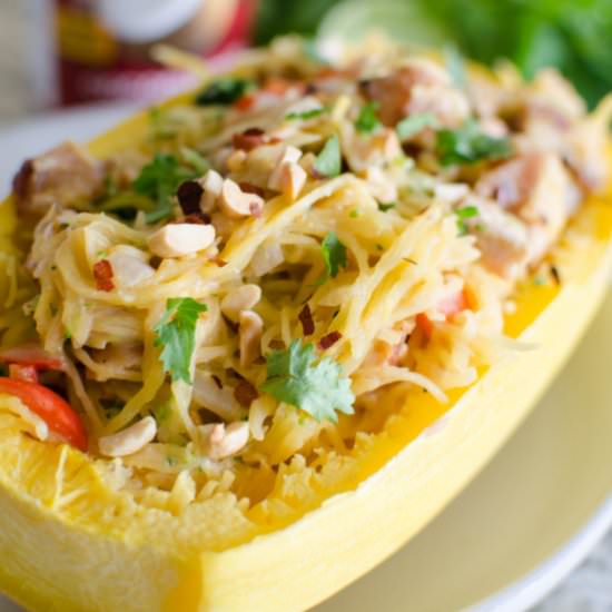 Thai Peanut Spaghetti Squash