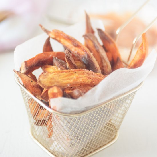 Air Fryer Sweet Potato fries