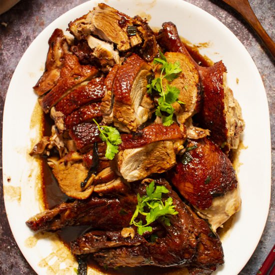 Bean Paste Braised Duck {酱鸭}