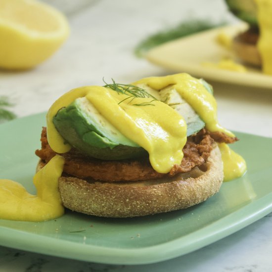 Avocado & Tofu Benedict