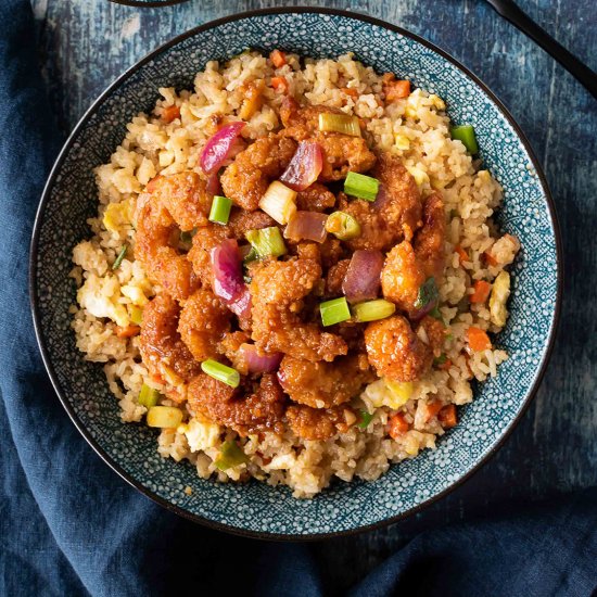 Shrimp Manchurian