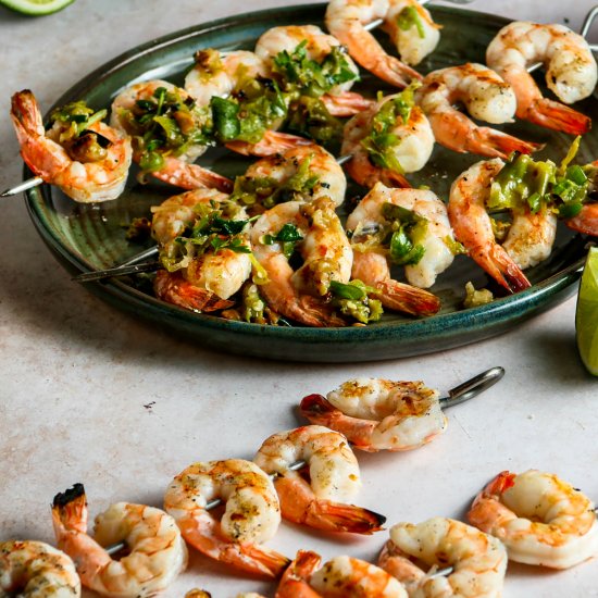 Grilled Shrimp with Gremolata