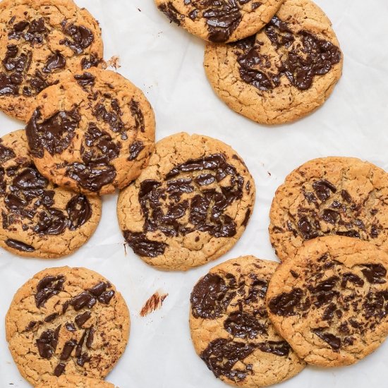 Chocolate Almond Butter Cookies