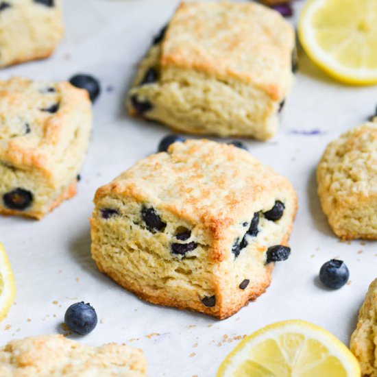 Vegan Blueberry Scones