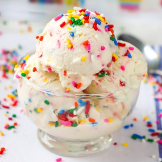 BIRTHDAY CAKE ICE CREAM