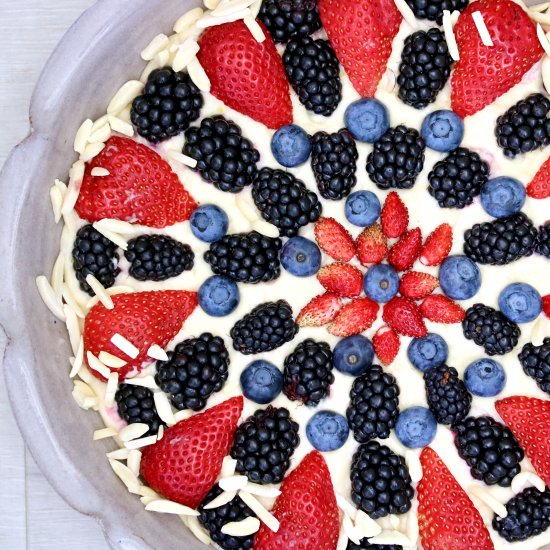 Summer Berry Brunch Cake