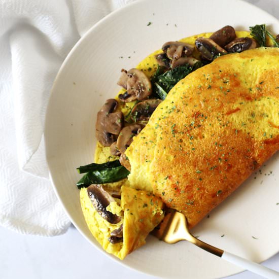 Easy Vegan Omelette