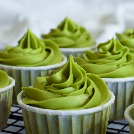 Matcha Buttercream Frosting