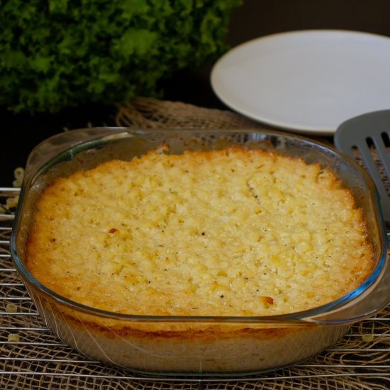 Pasta and cauliflower macaroni