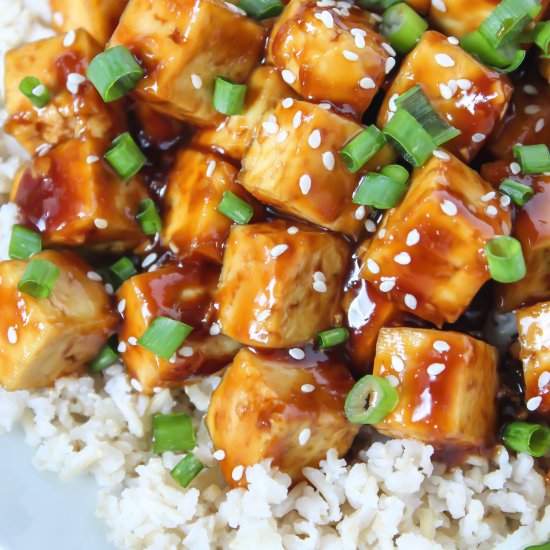 Teriyaki Baked Tofu