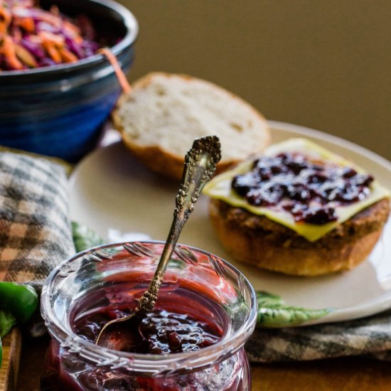 Sweet & Savory Blueberry Chutney