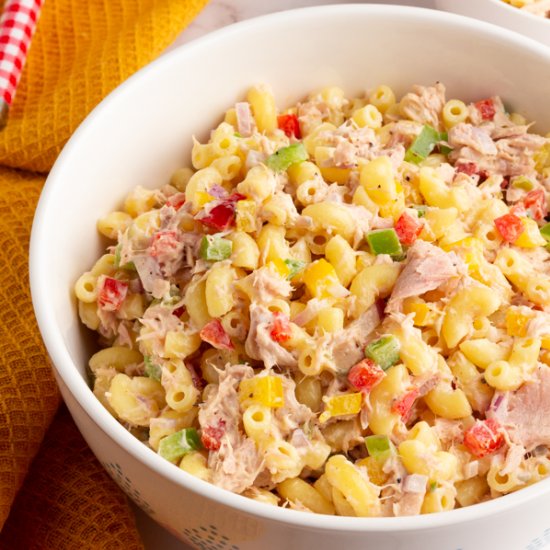 Simple Tuna Macaroni Salad