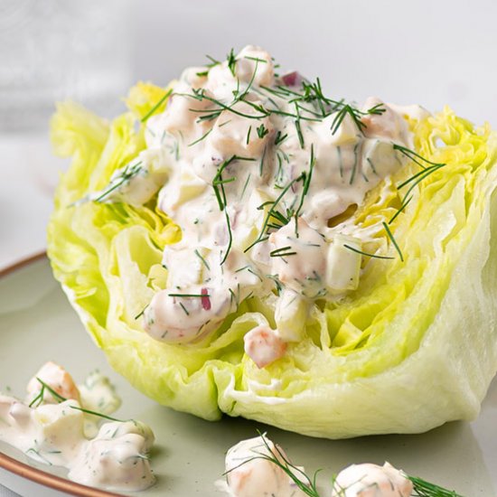 Shrimp Wedge Salad