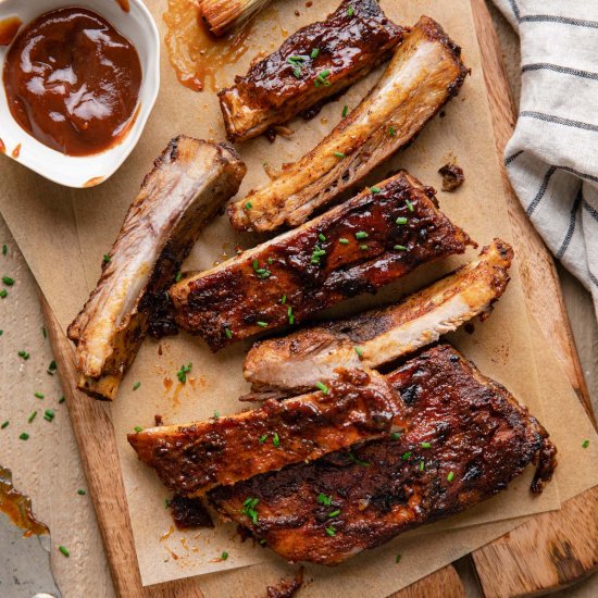 BBQ St. Louis Ribs (Oven)