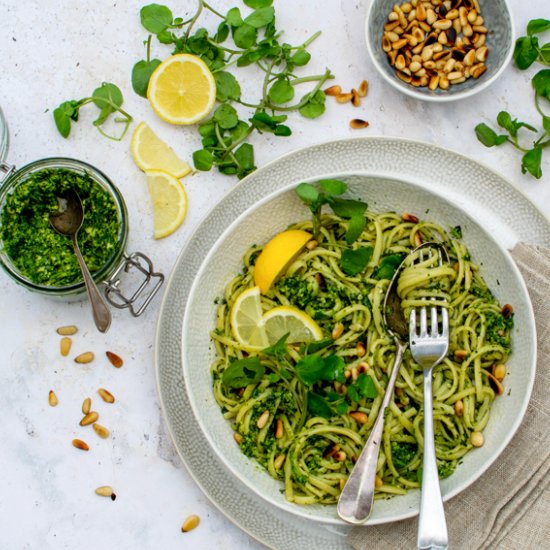 Watercress Pesto [vegan]