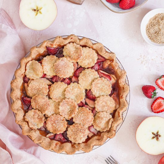 Strawberry Apple Pie