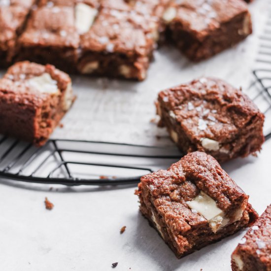 Grain-Free Miso Blondies