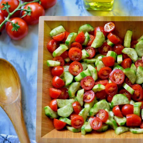 Cucumber Tomato Salad