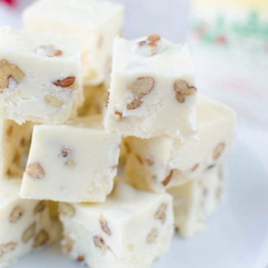 Eggnog Fudge