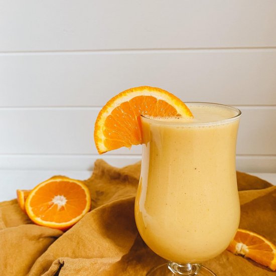 Creamsicle Orange Protein Smoothie