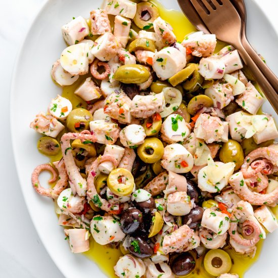 Easy Octopus Salad