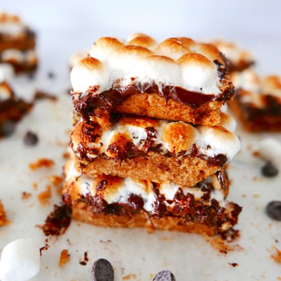 Healthy S’mores Bars