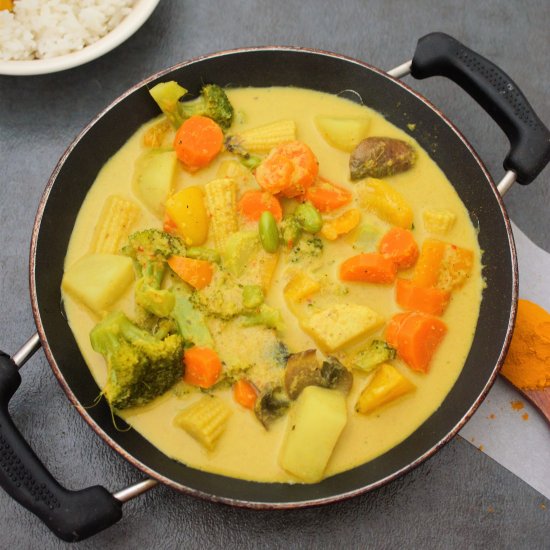 Yellow Thai Curry ~Vegan