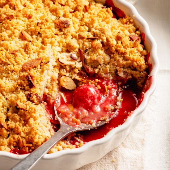 Strawberry Crumble