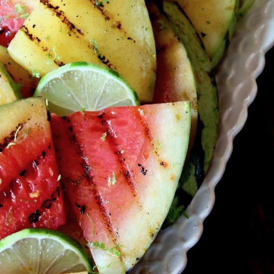 Chile-Lime Grilled Watermelon