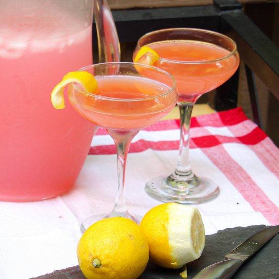 The Pink Lady Vodka Lemonade