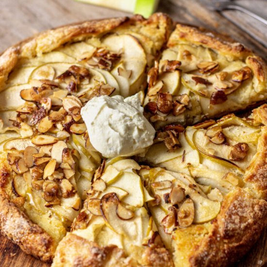 Apple and Almond Galette