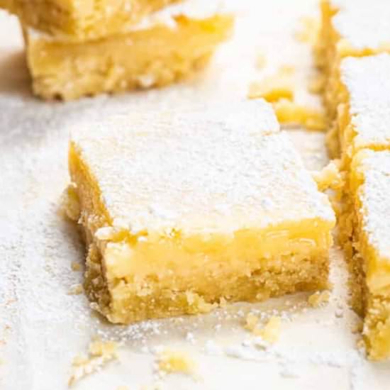 Tangy Meyer Lemon Bars