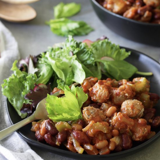 Stove-top Bean Cassoulet