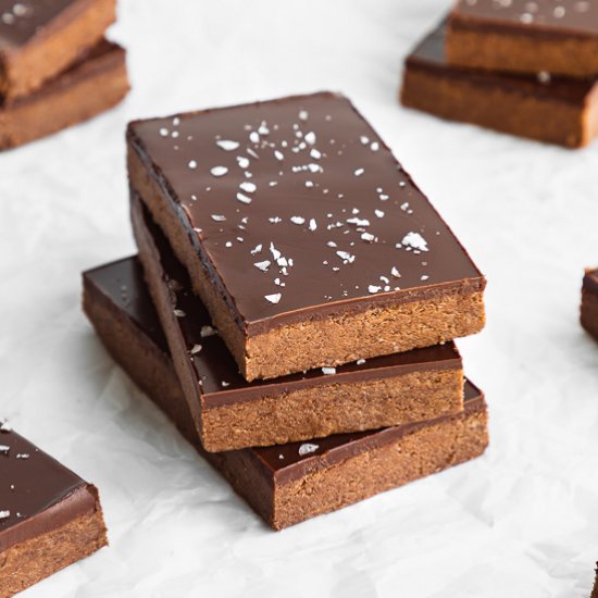 No-Bake Chocolate Protein Bars